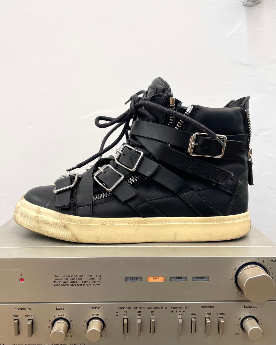 [235] 쥬세페자노티 레더 하이 스니커즈 상품이미지4