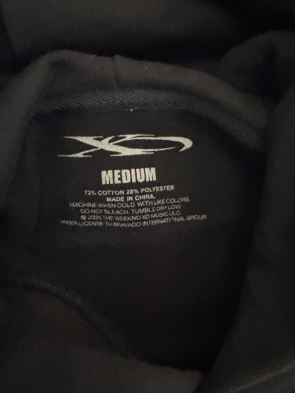 오피움 더위켄드 00XO 머천 후드 상품이미지3