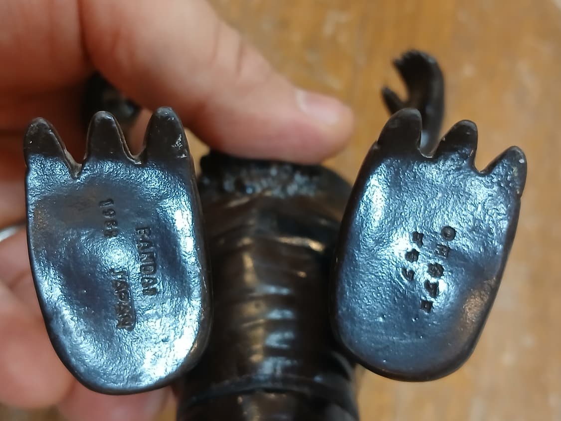 80년대 빈티지 고질라 고모라 소프 피규어 상품이미지3