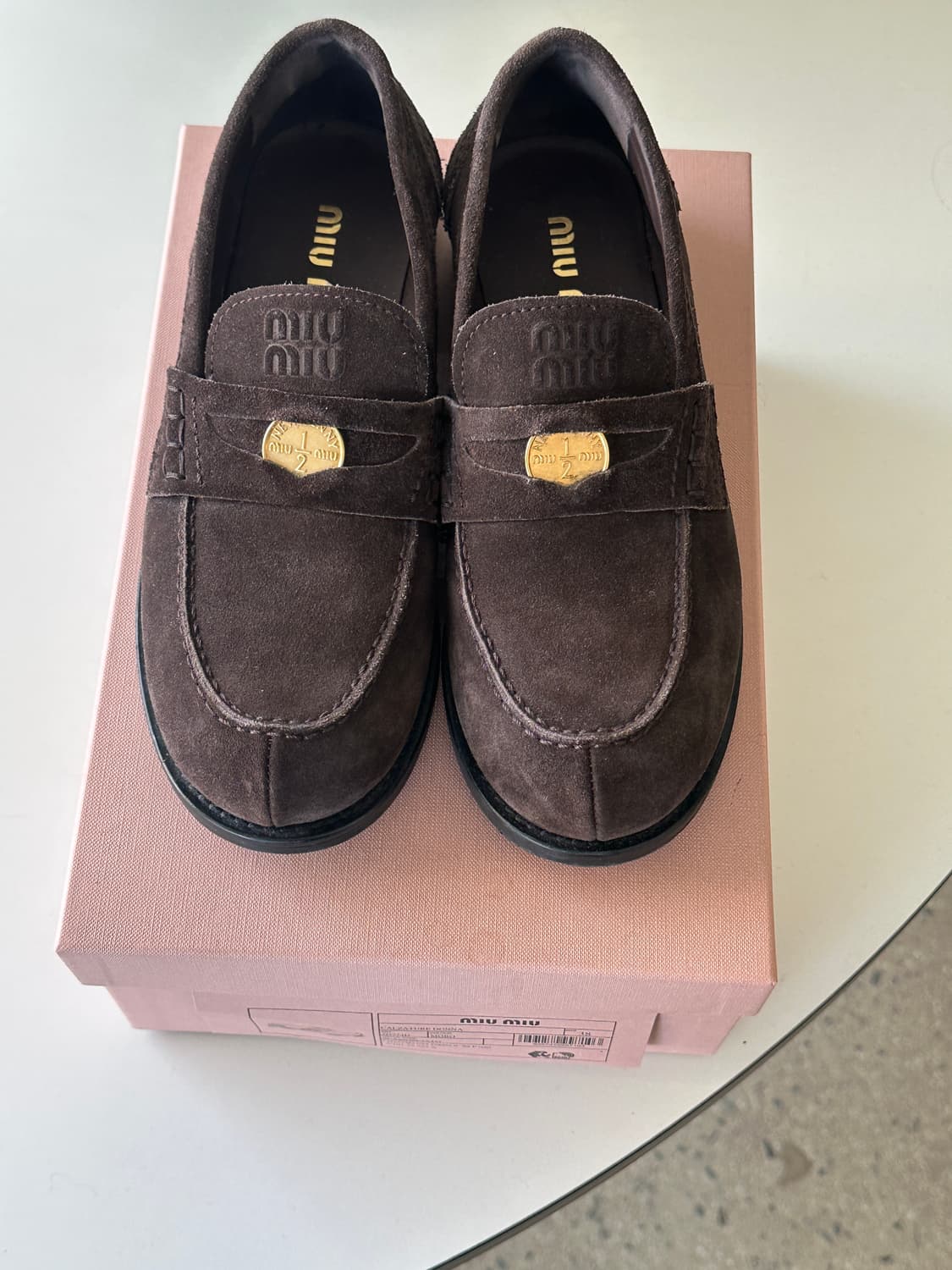 미우미우페니로퍼 38 / 거의새상품  상품이미지5