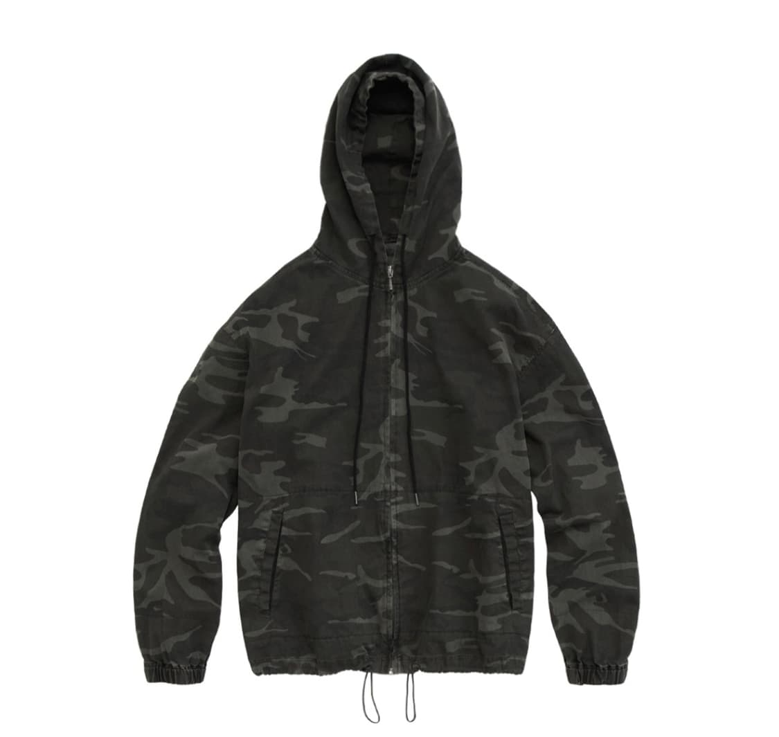 4) 폴리테루 집 후디 파카 카모 상품이미지1