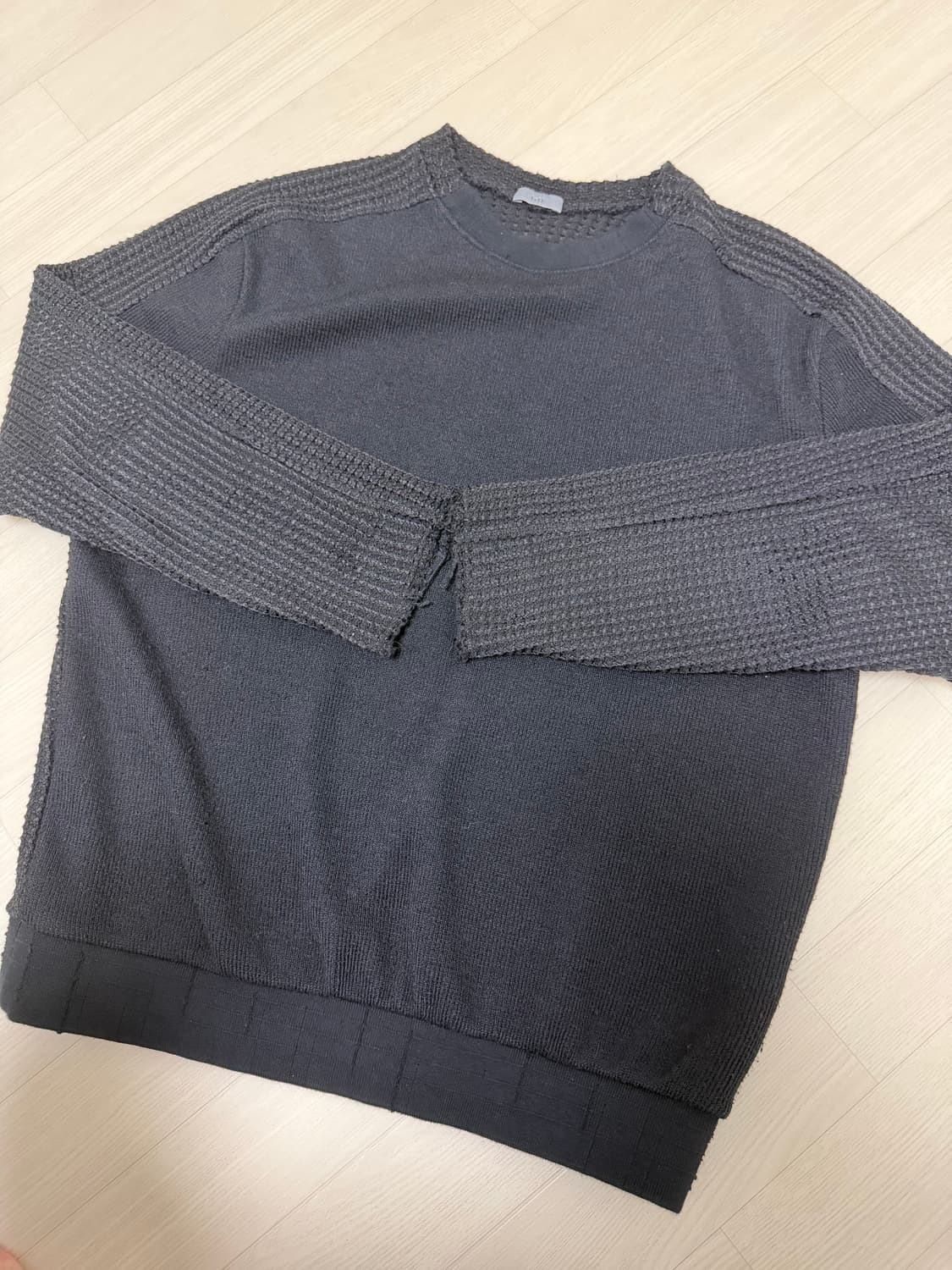 [M]엑슬림 ep8 니트 블랙 상품이미지1