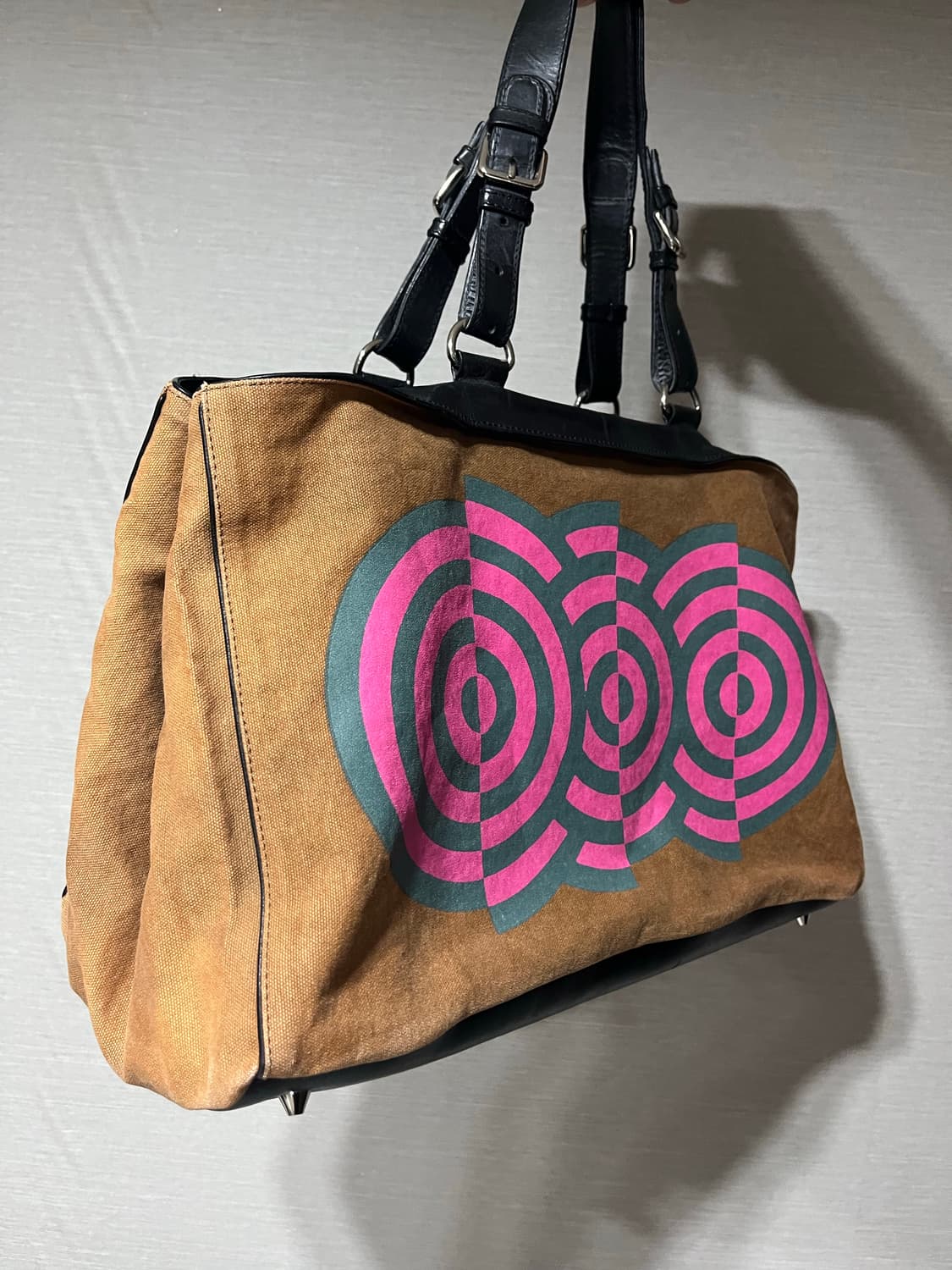 드리스반노튼 빈티지 캔버스 백 상품이미지2