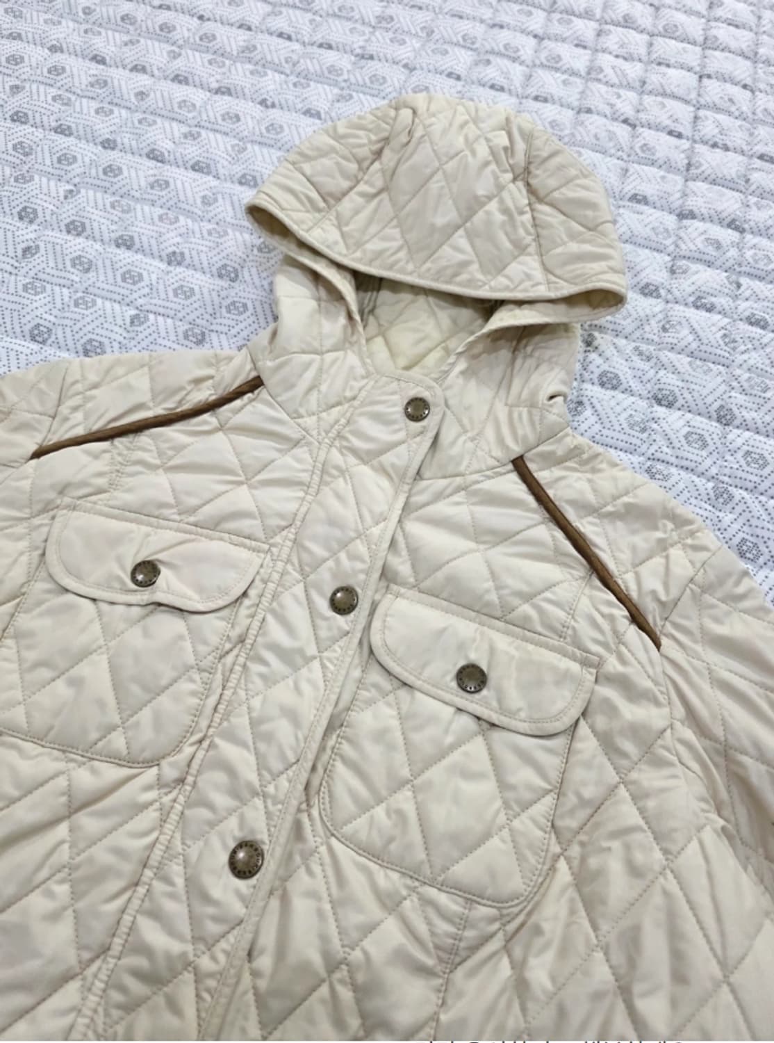 바버 barbour 퀼팅 후드 자켓 ~66 상품이미지3