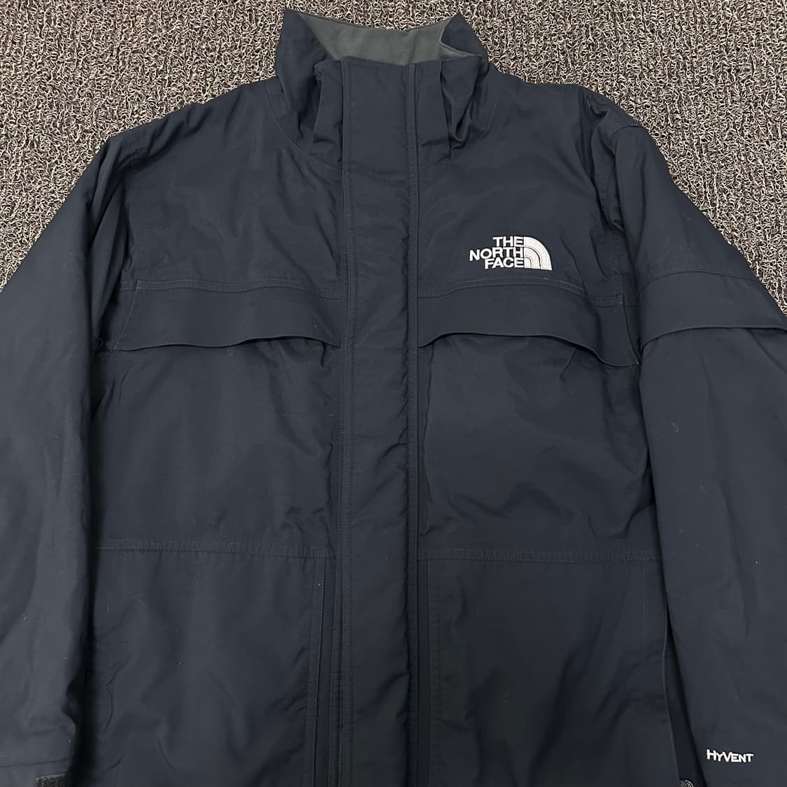 노스페이스 투포켓 Hyvent 바람막이 자켓 블랙 M 상품이미지2
