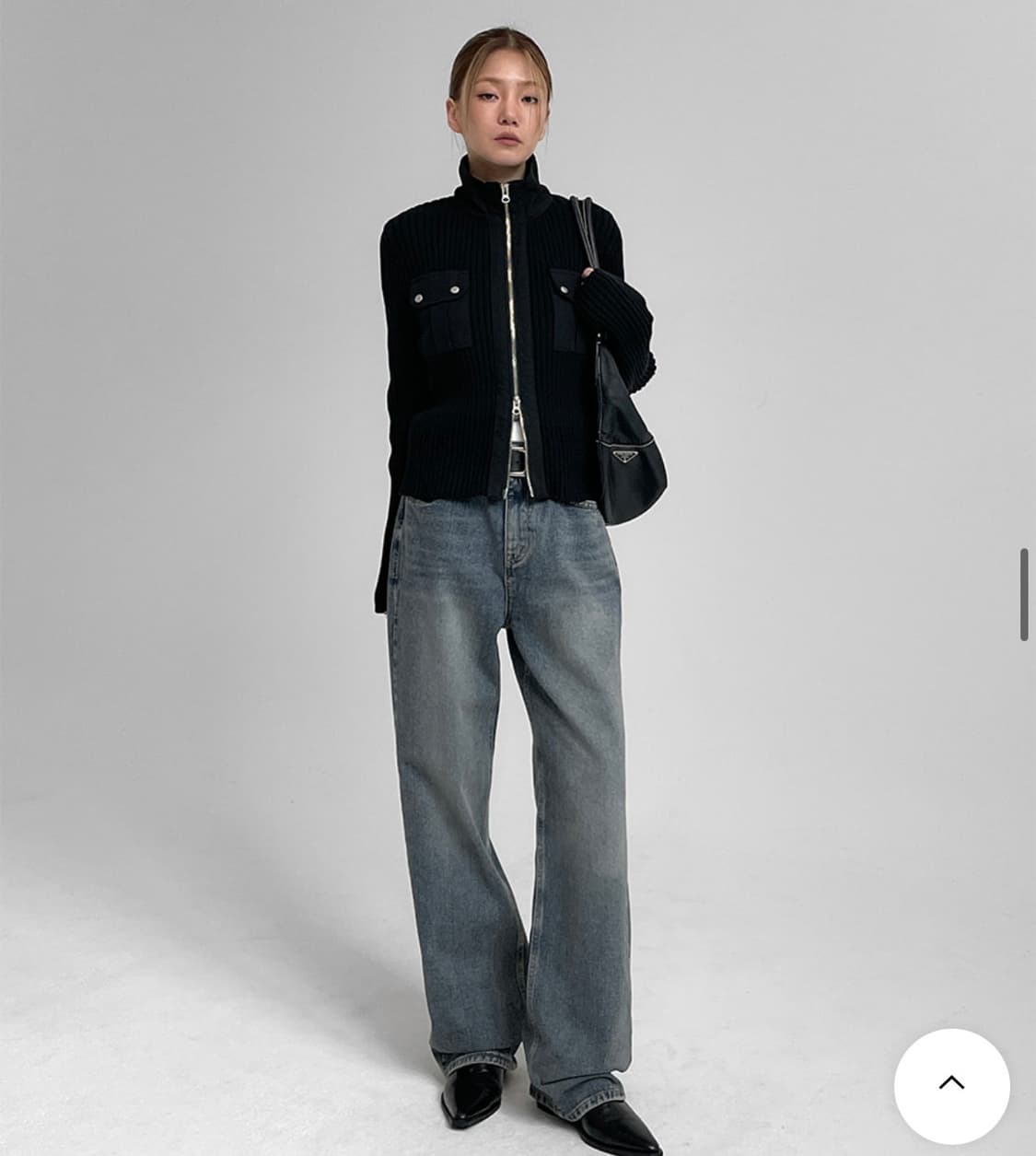 블랙업 MADE 니트 집업 자켓 상품이미지3