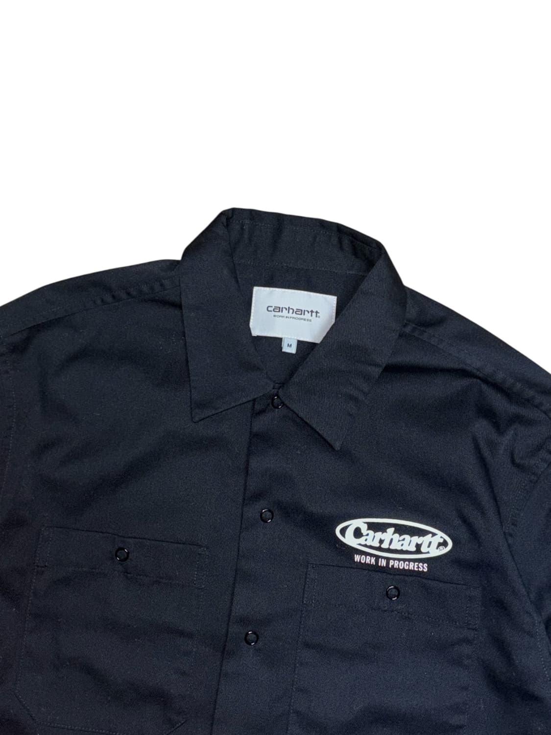 칼하트 wip 볼티모어 블랙 루즈핏 워크셔츠 상품이미지5