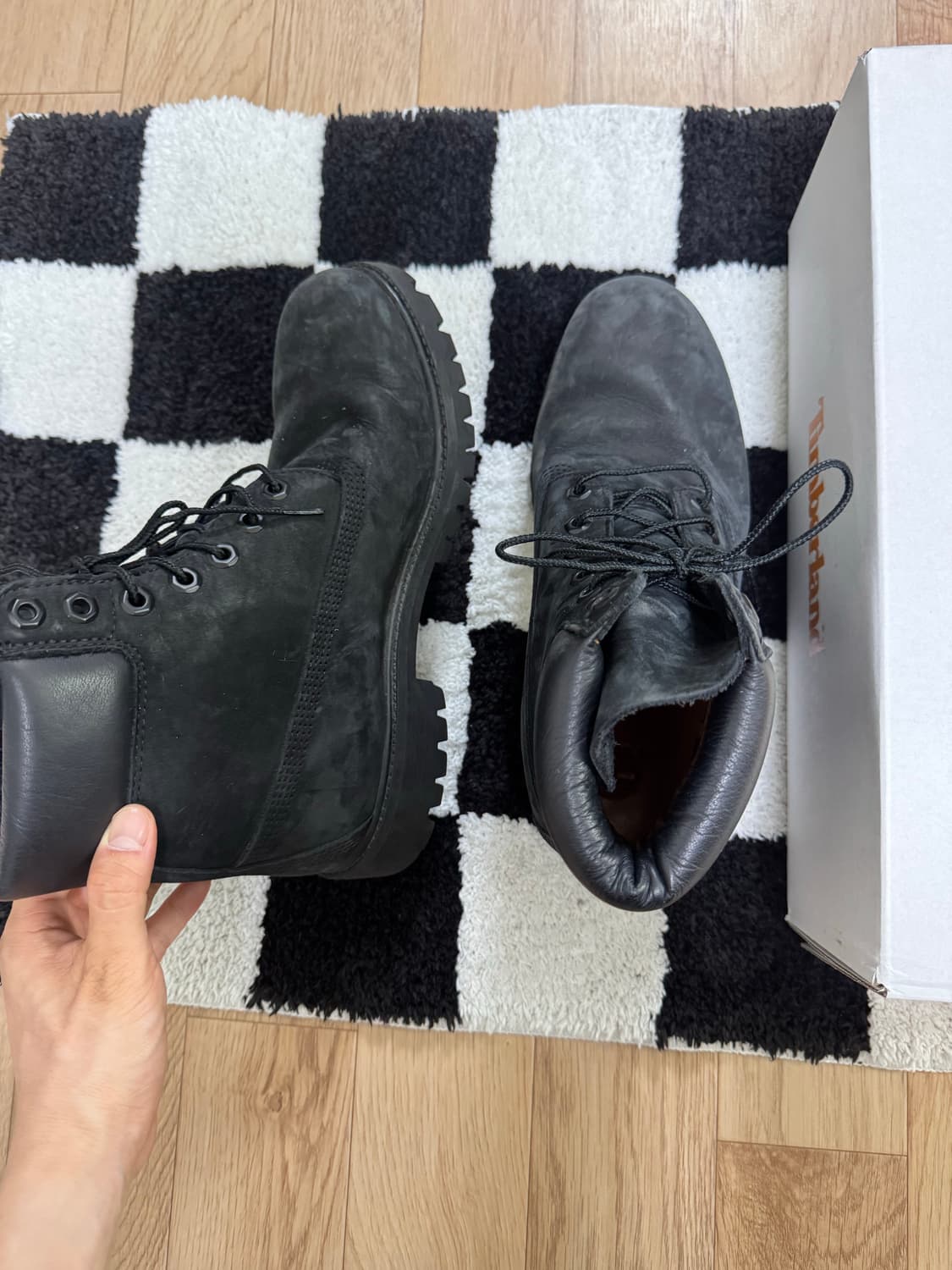 팀버랜드 6인치 블랙 260size 상품이미지2