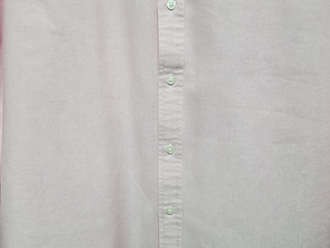 여성 레어 폴로 빅로고 딸기우유 핑크 옥스퍼드 옥스포드 긴팔 남방 셔츠 상품이미지5