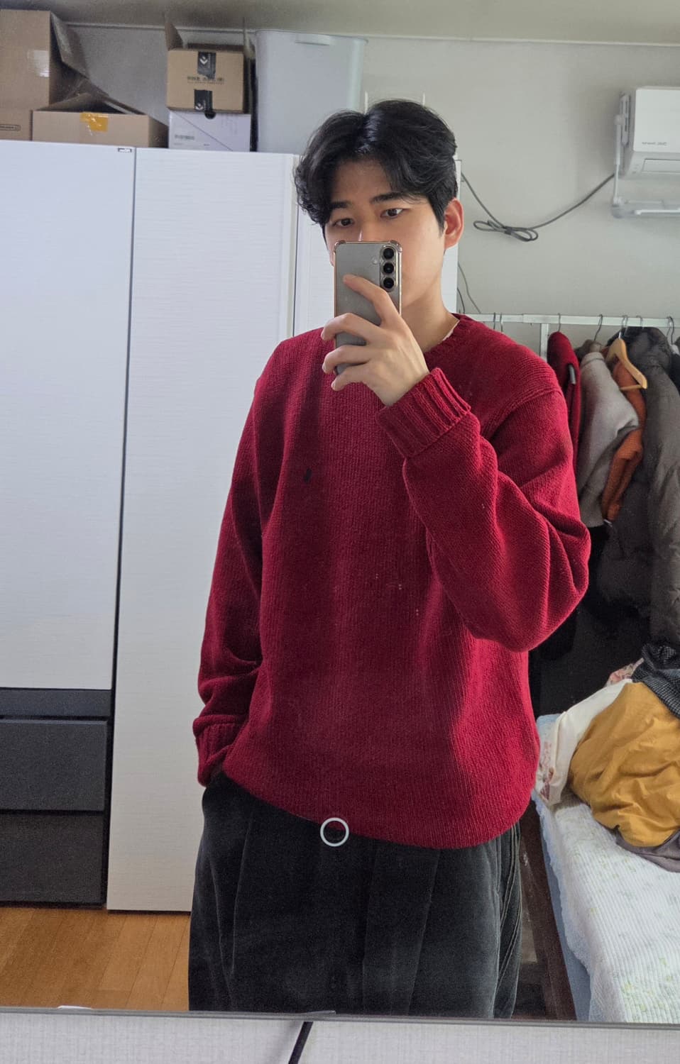 90's 폴로 빈티지 코튼 니트 (100-105) 상품이미지2