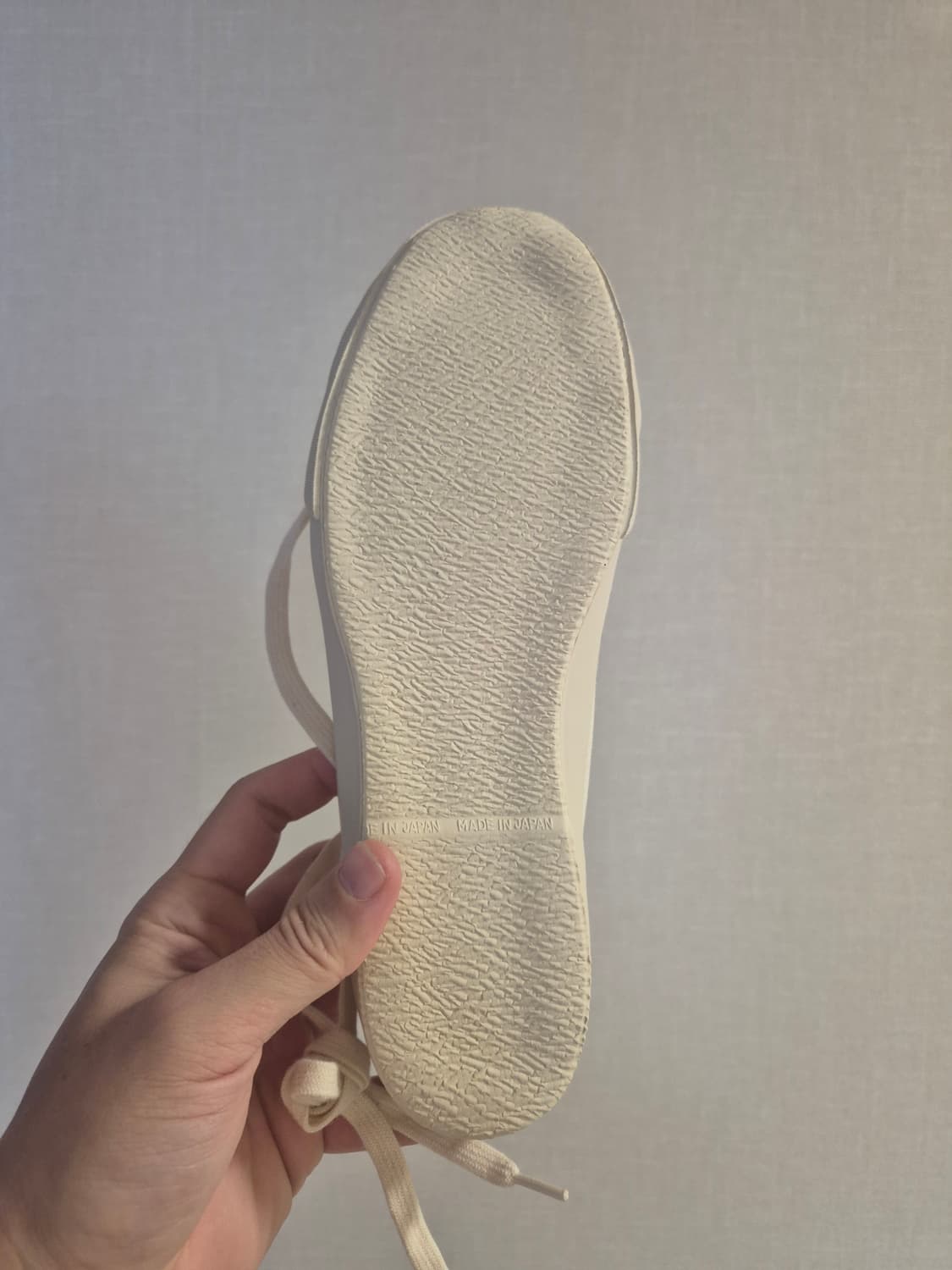 [새상품/230] 스튜디오 니콜슨 x 문스타 메리노 스니커즈 크림 상품이미지4