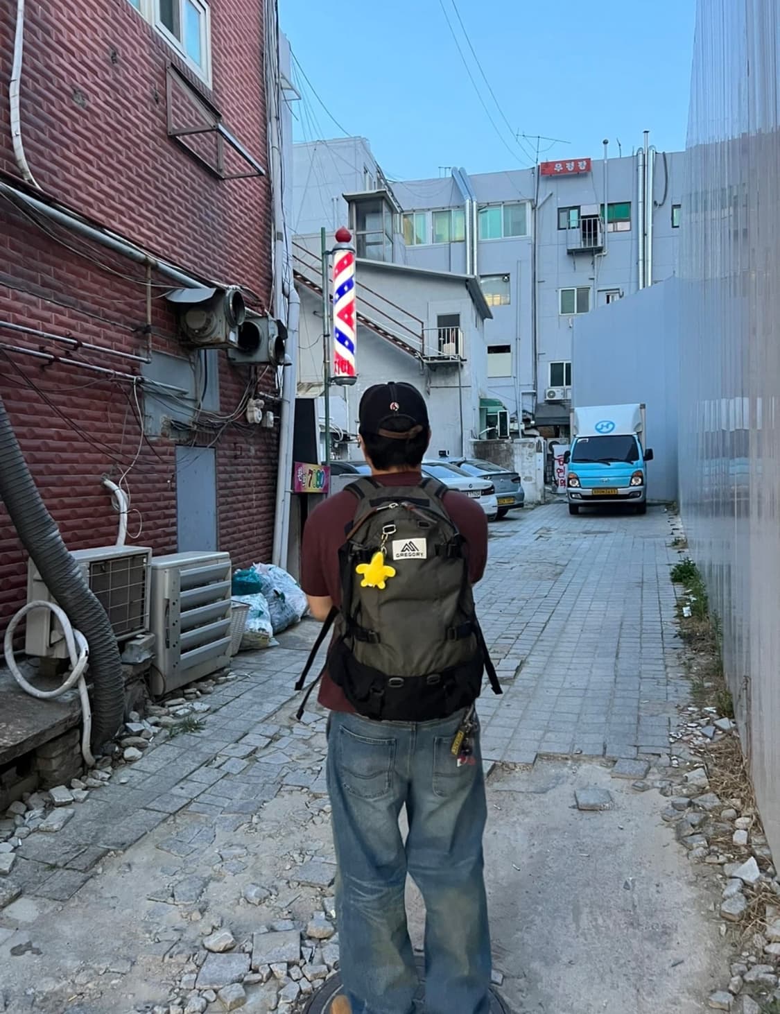 디키즈 워시드 와이드 데님 팬츠 상품이미지4