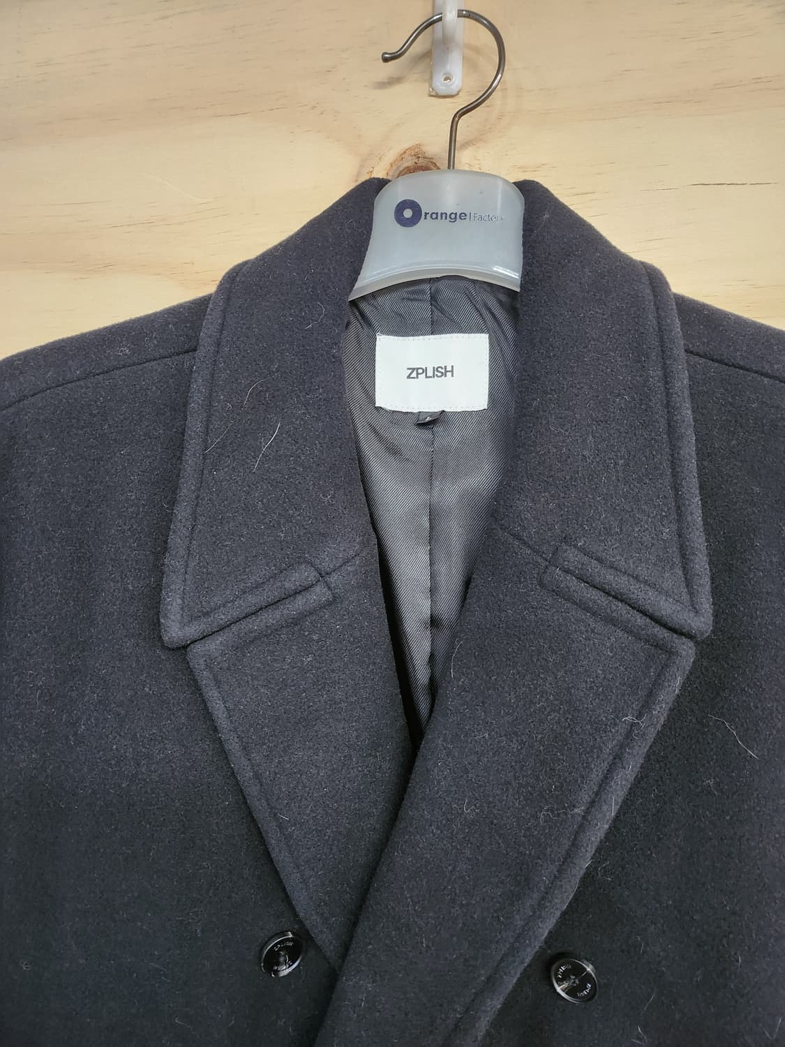 395) 지플리시 캐시미어블랜드 롱코트 상품이미지2