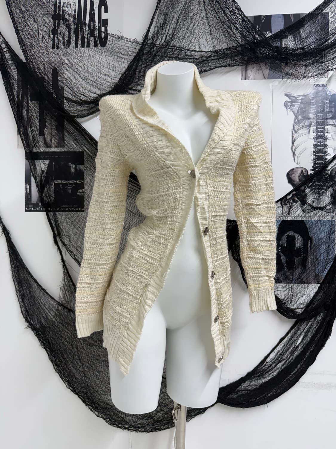 Knit long cardigan 상품이미지3