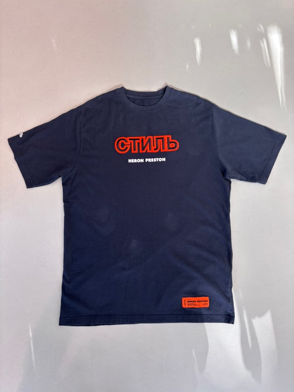 Vintage Heron Preston Round T 상품이미지2