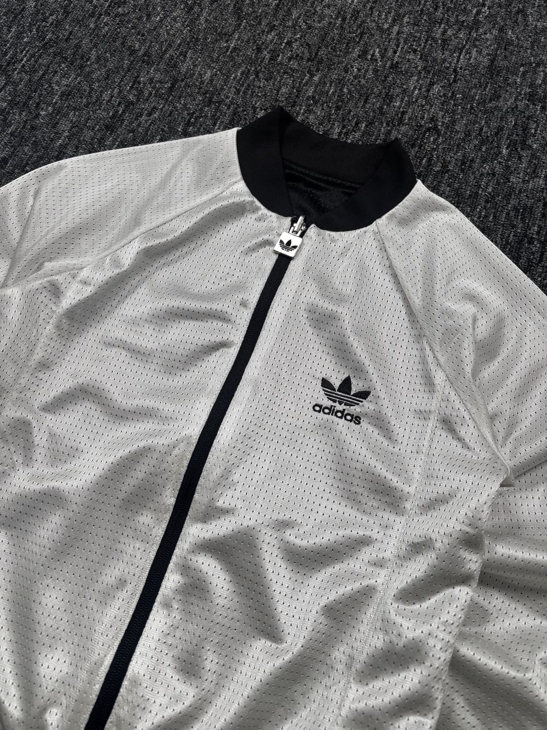 아디다스 리버시블 화이트 블랙 트랙탑 져지 상품이미지4