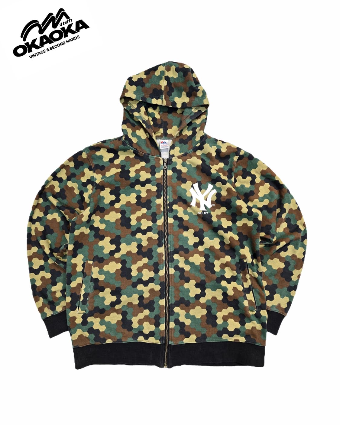 MAJESTIC 스웻 후드 집업 상품이미지1