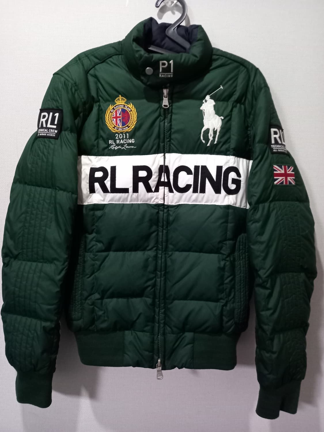 폴로 POLO 랄프로렌 빅포니 레이싱 패딩 95/M 상품이미지1