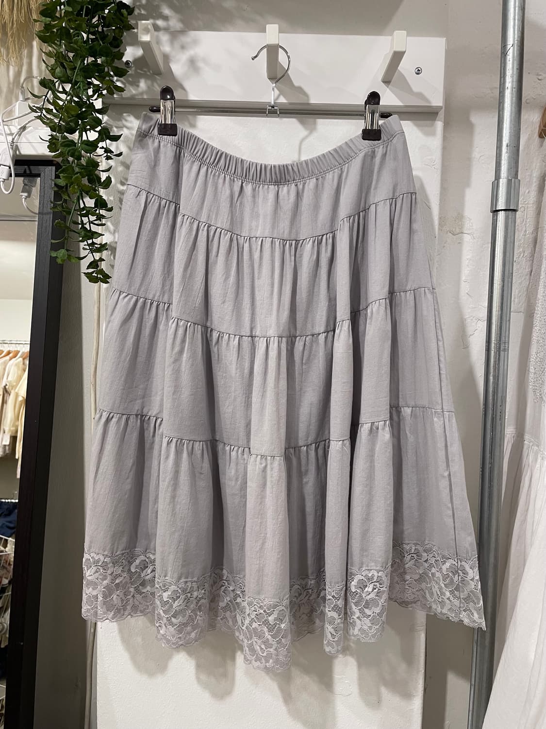⭐️단 3일만 할인⭐️mellow skirt (purple grey) 상품이미지1