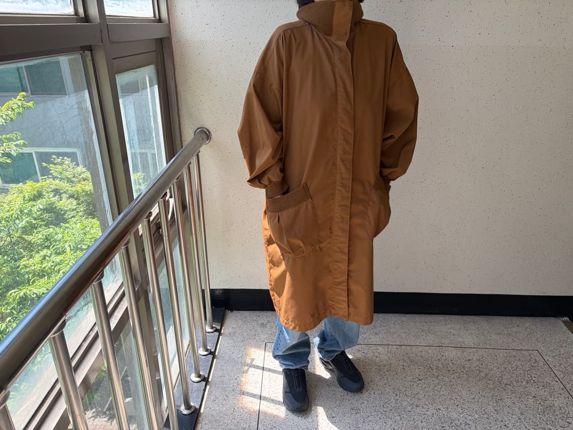 Im product high neck coat 상품이미지4