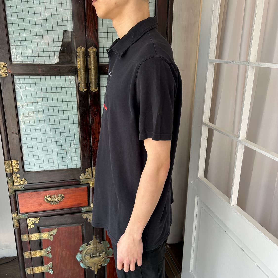 프라다 스포츠 버튼업 폴로 셔츠 상품이미지2