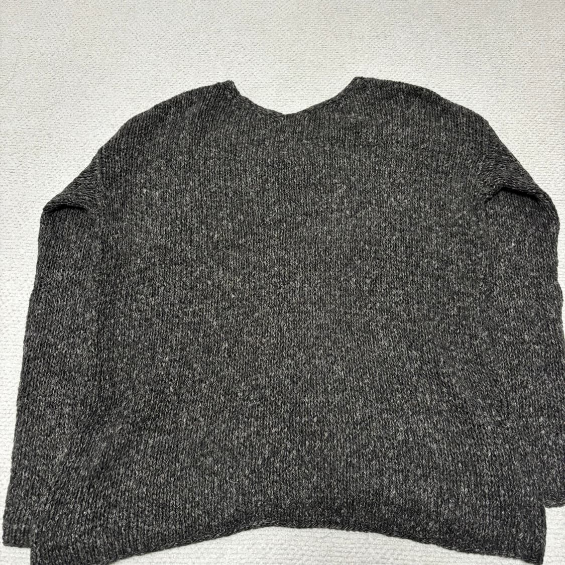 Vince 투톤 그레이 니트 S 상품이미지5