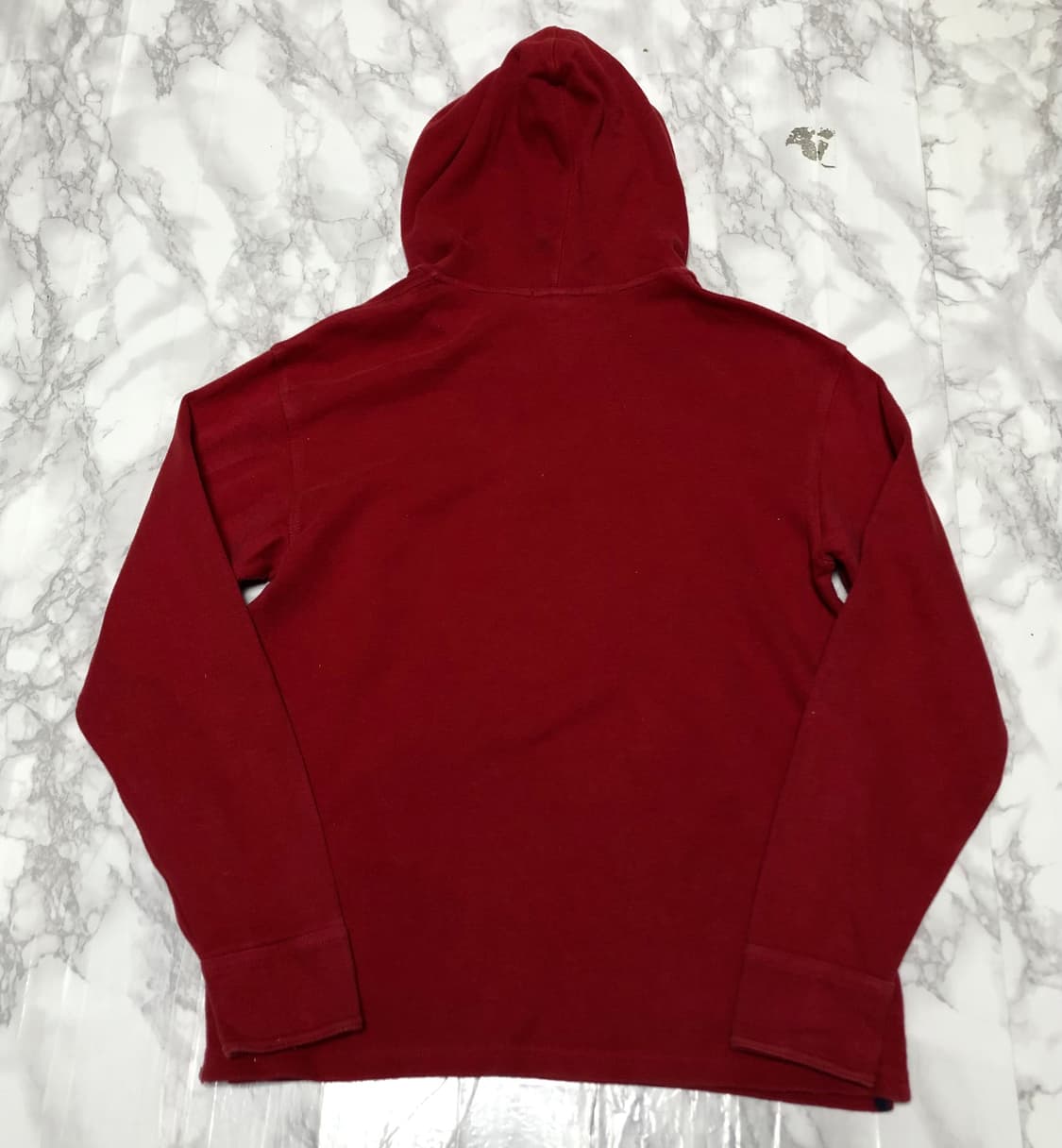 폴로 랄프로렌 후드티 딥레드 상품이미지3