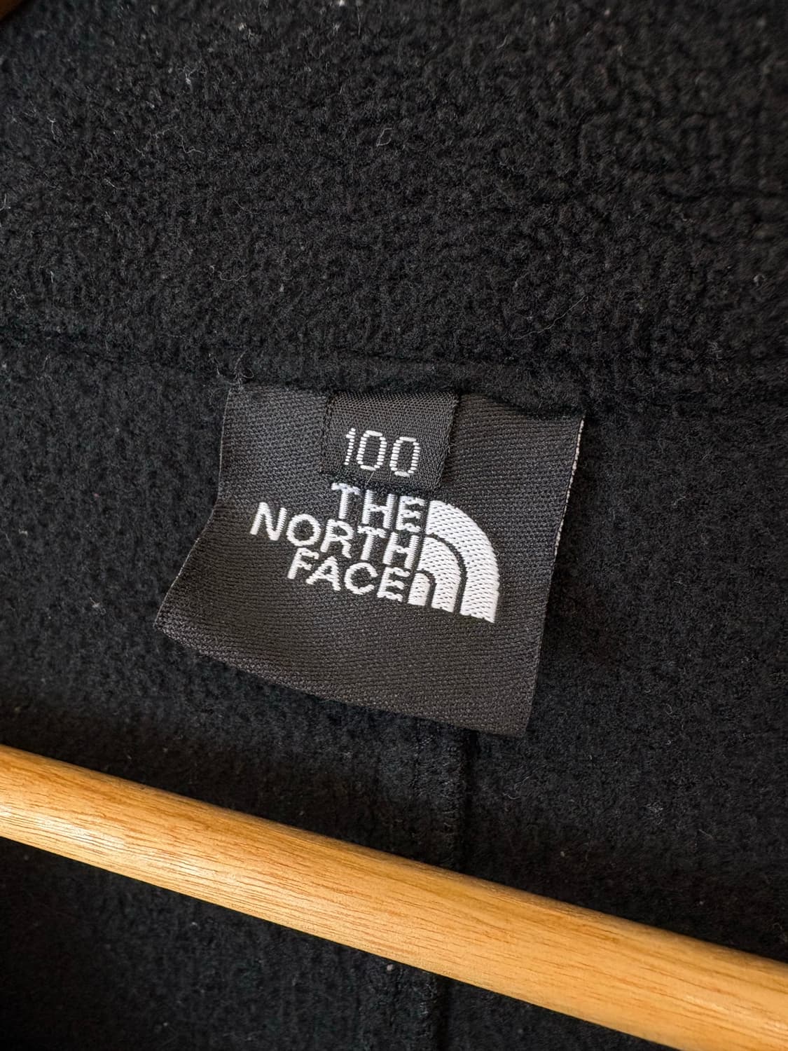 노스페이스 블랙 후리스 자켓 상품이미지5