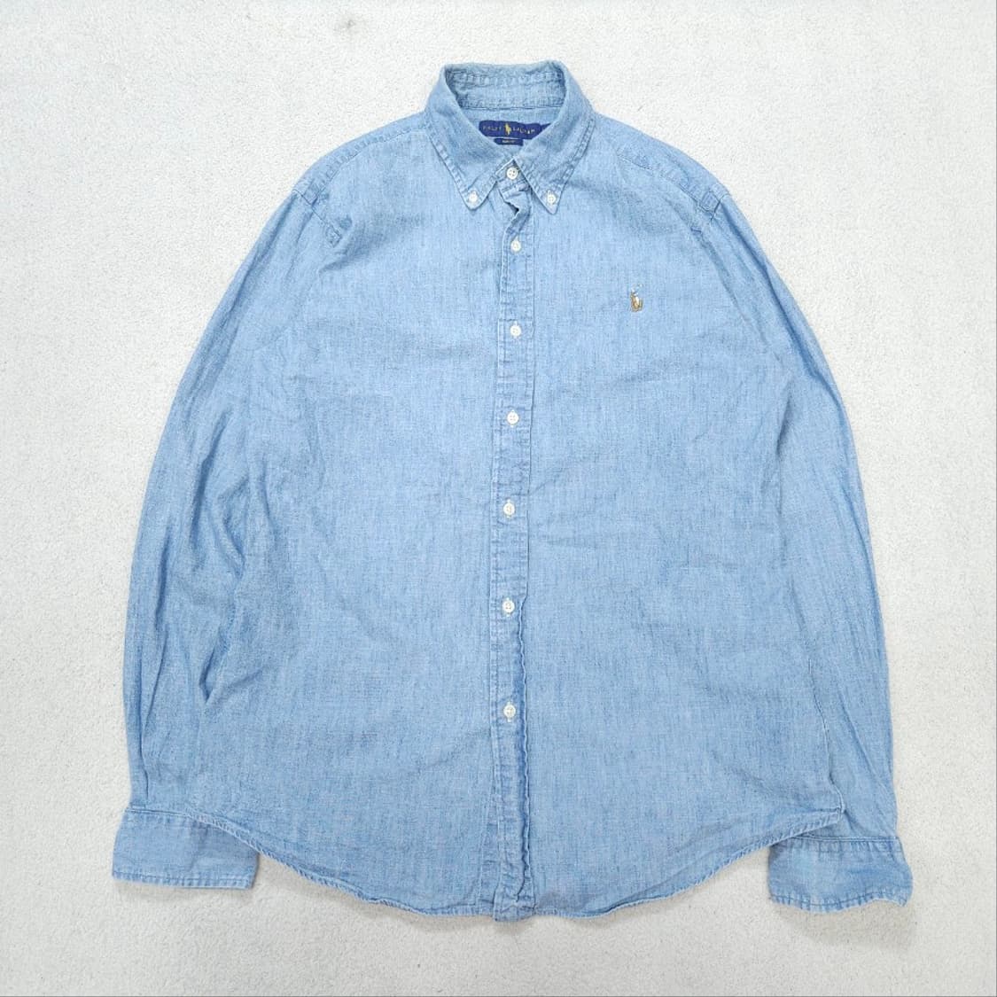 폴로 랄프 로렌 신형 샴브레이 셔츠 L 상품이미지2