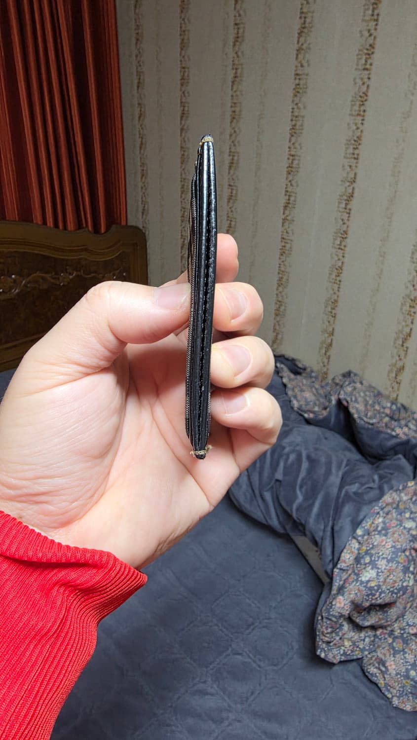 (정품) 버버리 체크 카드지갑/남녀공용/개인/팝니다. 상품이미지10