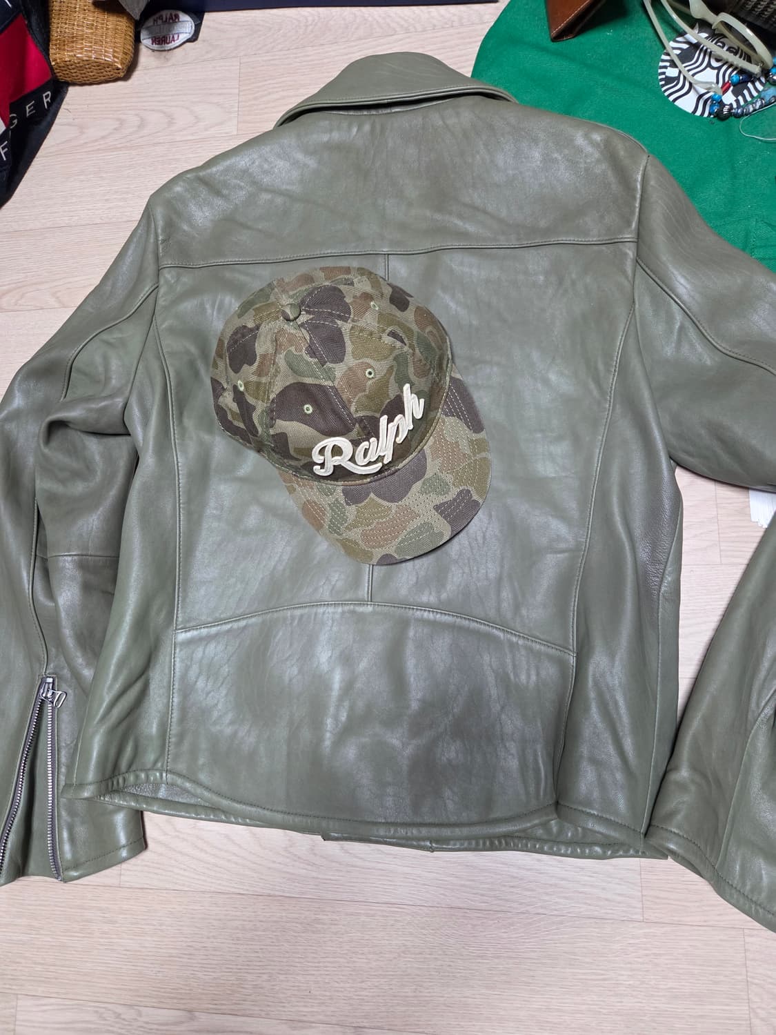 (U.K)바이크 라이더 자켓 가죽 점퍼 핸드메이드 레더자켓 상품이미지6