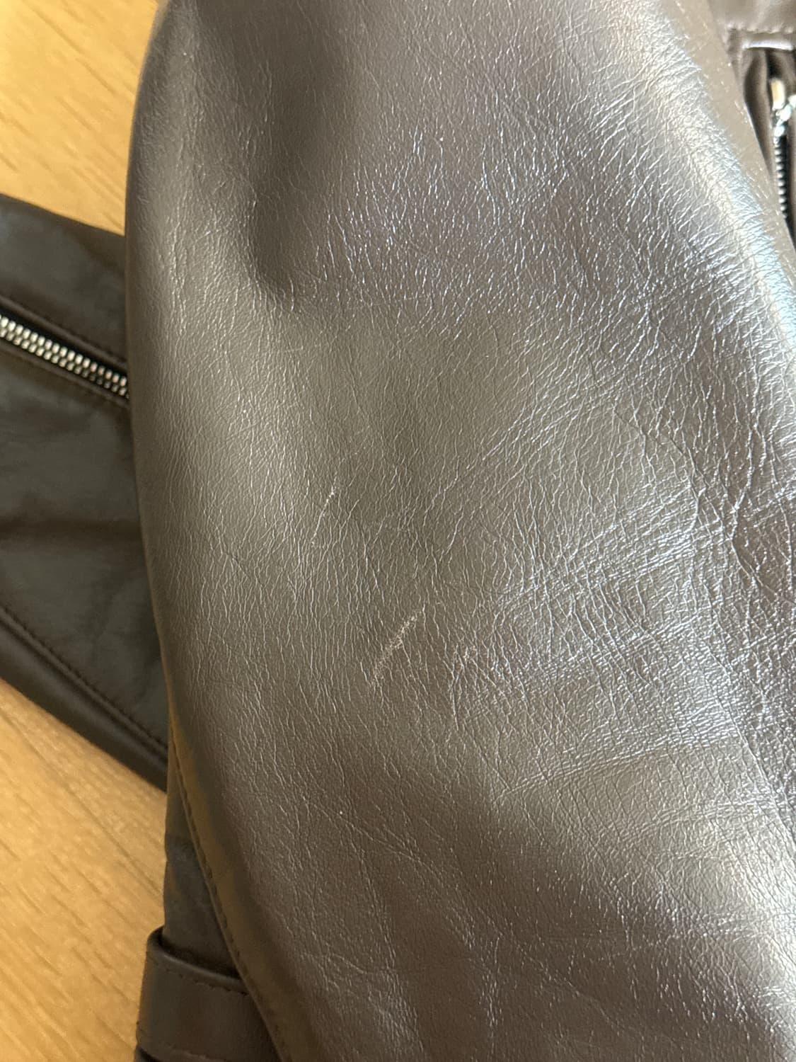 391 lightning dark brown horsehide 상품이미지6