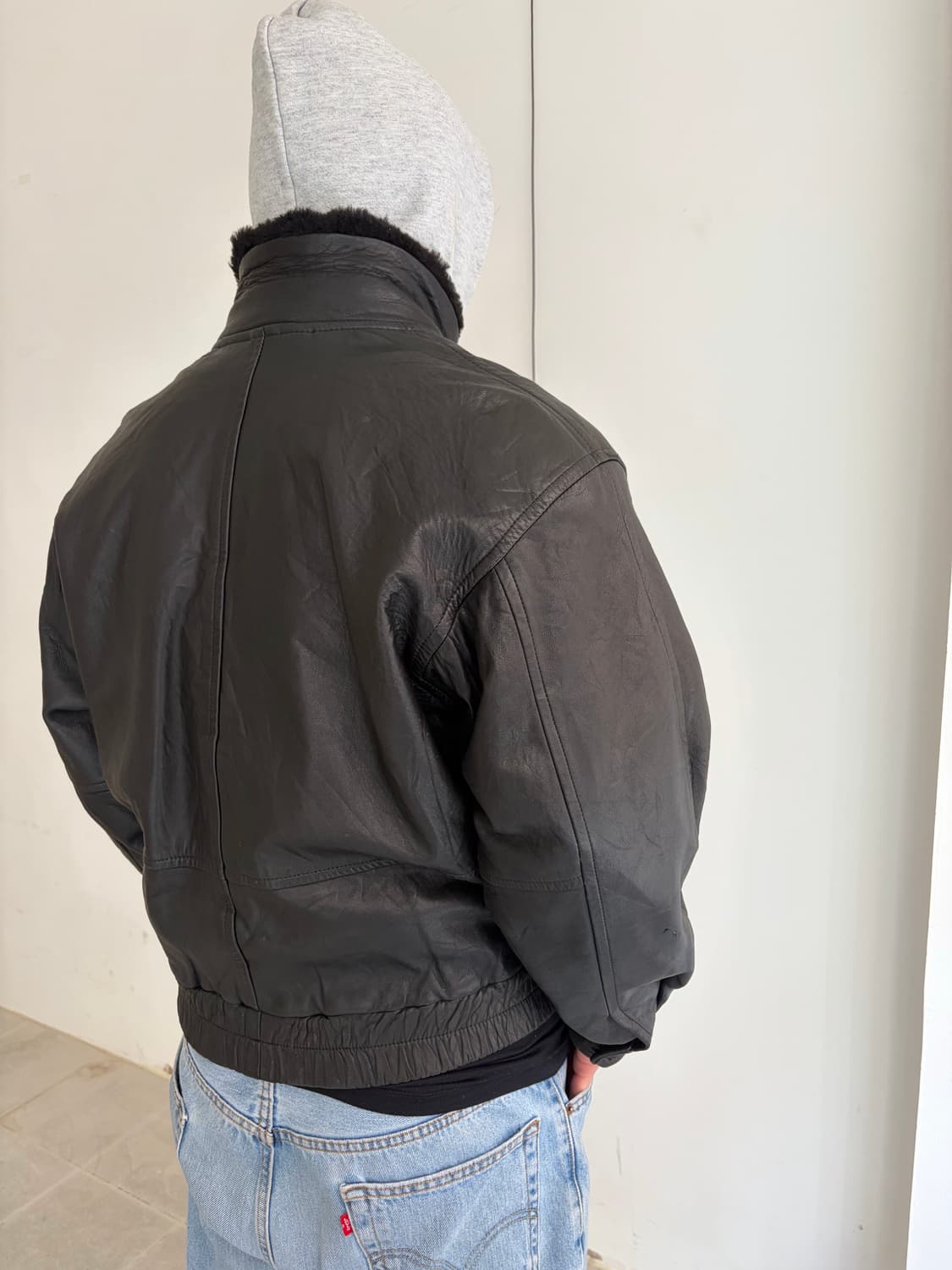 90’s Robert Comstock lambskin bomber 상품이미지9
