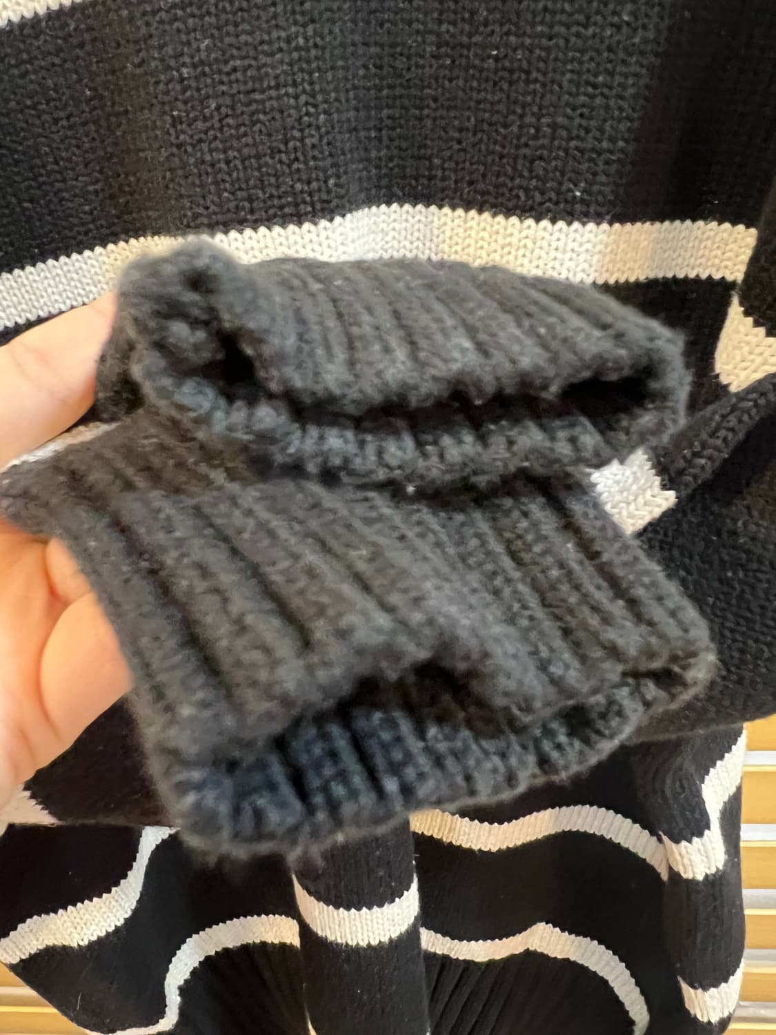 폴로랄프로렌 주니어 네이비 코튼라운드니트 상품이미지5