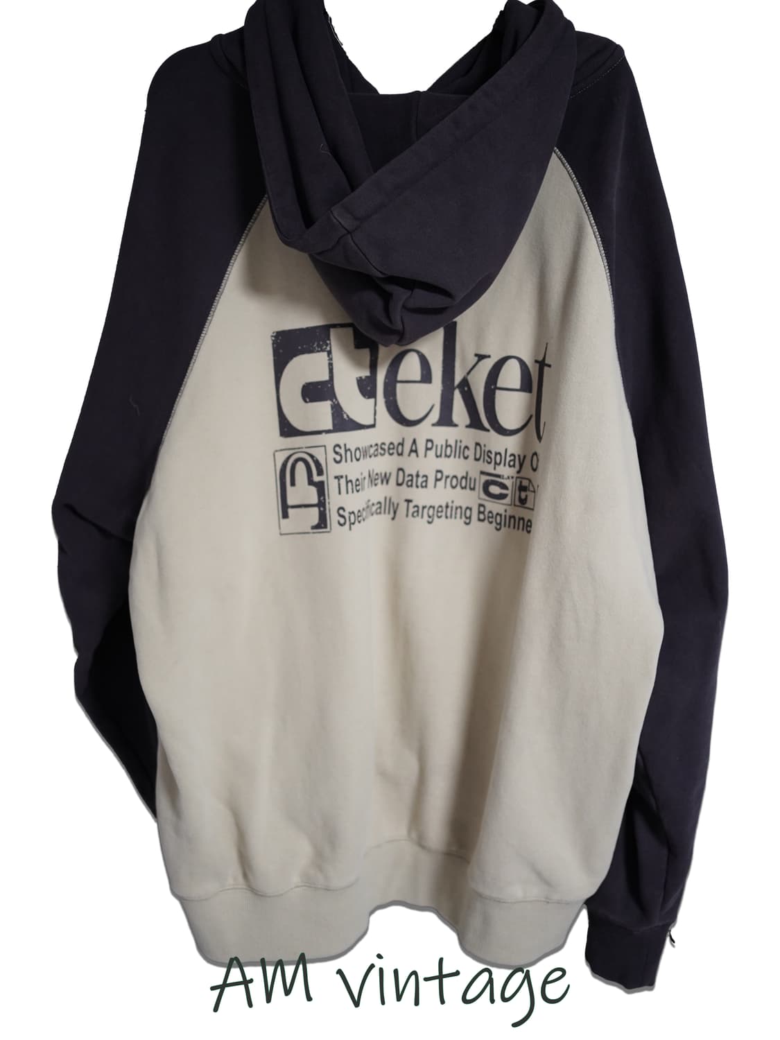 테켓 Plan Zip-Up Hoodie Beige 상품이미지3