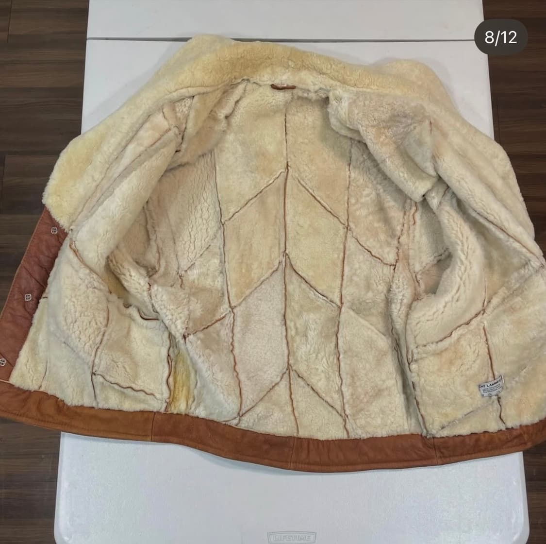 독일산 리얼 양모무스탕 상품이미지8