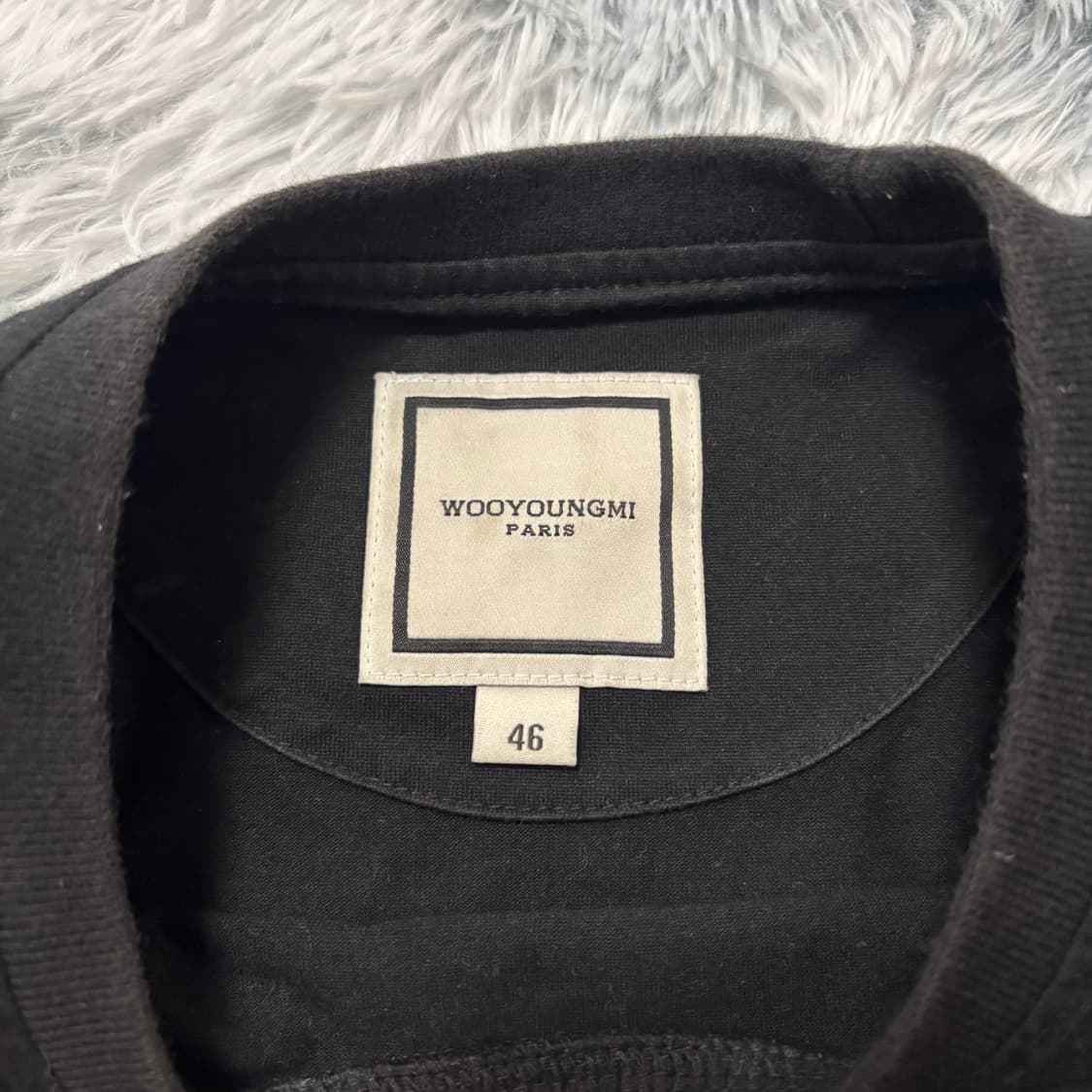 [46 Size/크림택] 우영미 백로고 반팔티셔츠 상품이미지3