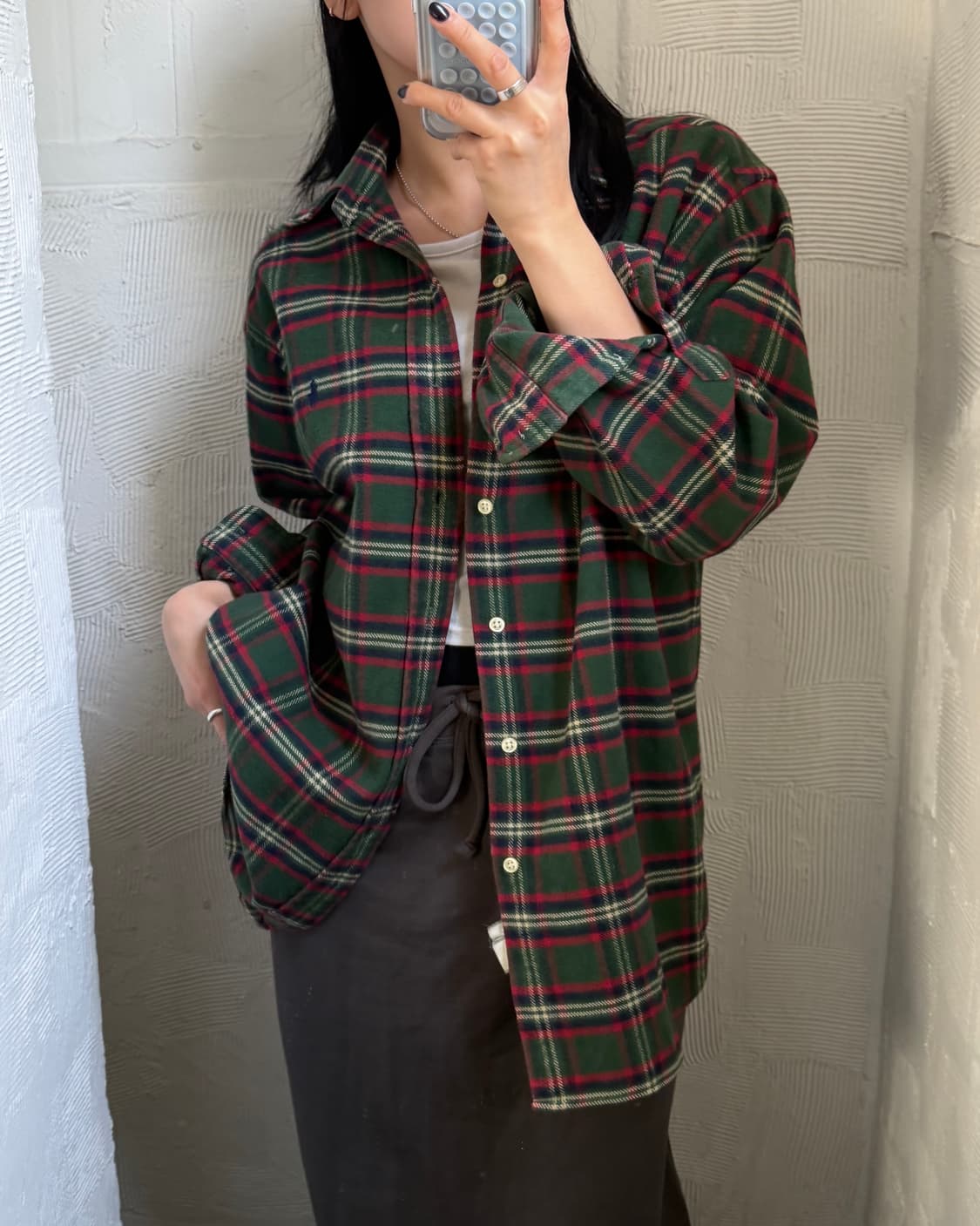 Polo 폴로 랄프로렌 그린체크 플란넬 블레이크 셔츠 상품이미지7