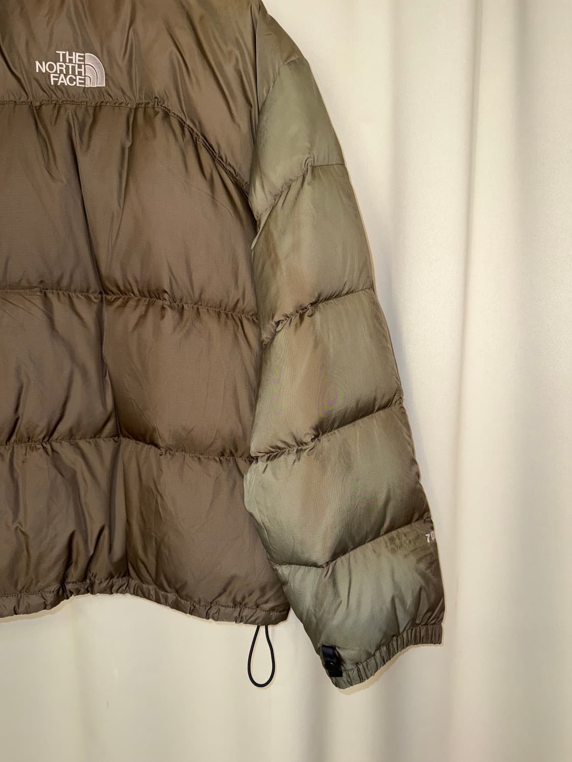 노스페이스 700 눕시 무광 브라운 패딩 B28 상품이미지4