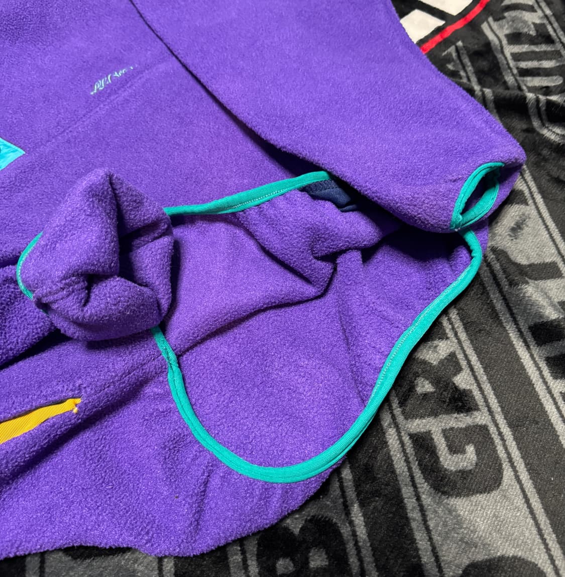 엘엘빈 스냅 티 플리스 풀오버 그레이프 틸 상품이미지6