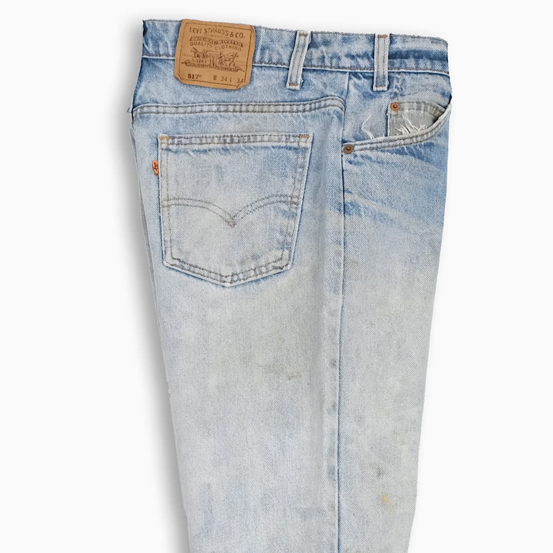 리바이스 517 오렌지탭 연청 90s USA 33인치 OR51734172 상품이미지5