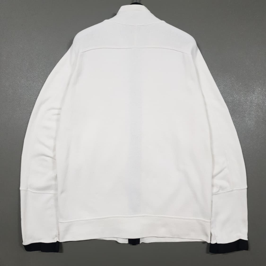 실측 M (95) 정품 CP컴퍼니 시스루 코튼 집업 자켓 크림 상품이미지10