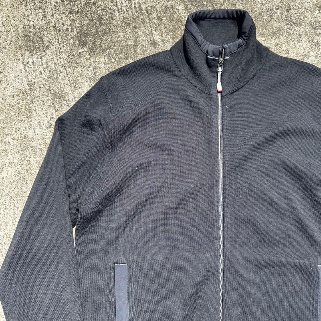 [L] 00s Zegna Sport 제냐스포츠 니트 집업 상품이미지4