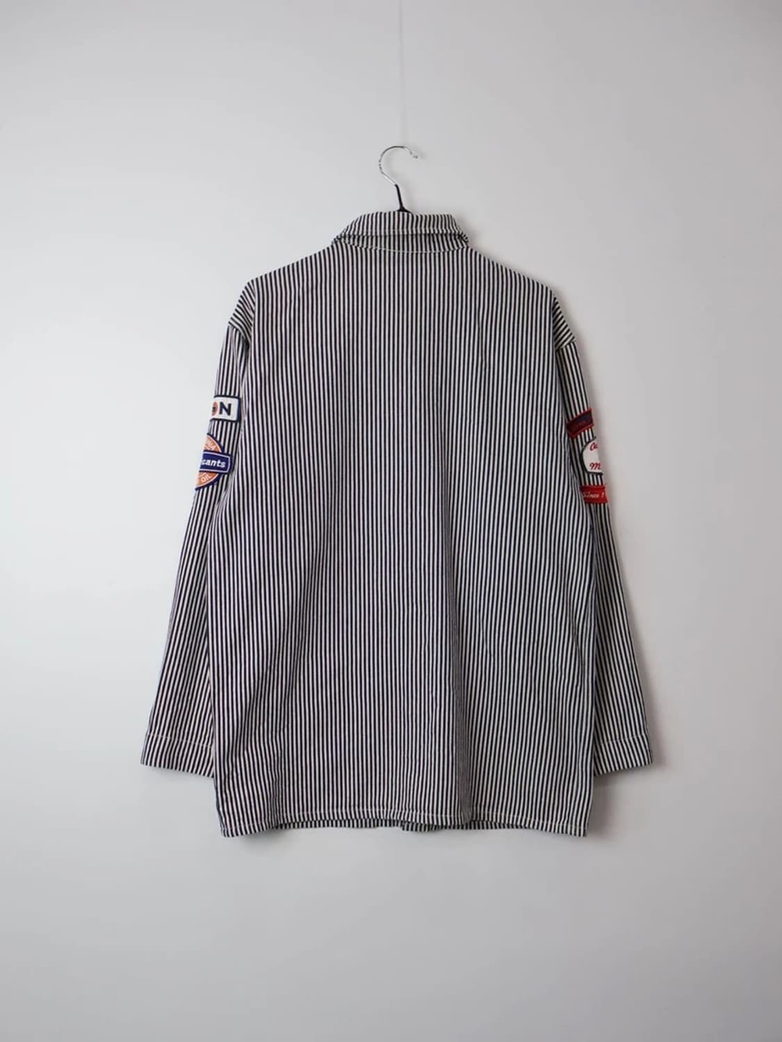 Hickory Stripe Work Jacket Patch Coveral 상품이미지6