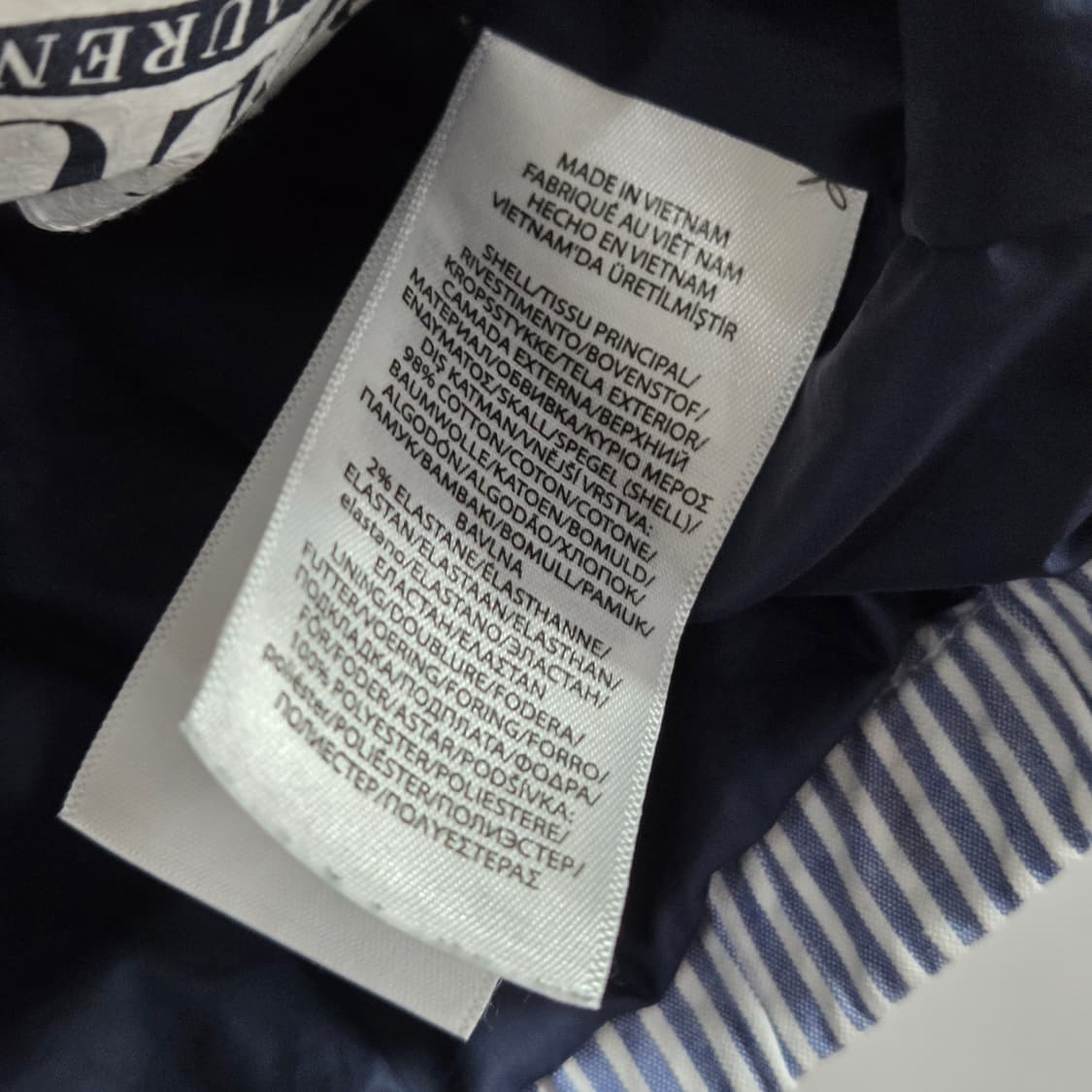 폴로랄프로렌 키즈 시어서커 스트라이프 자켓 4 상품이미지4