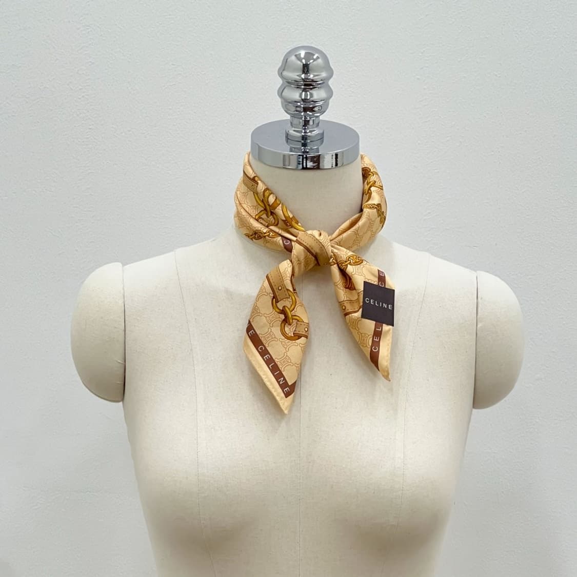 (새상품) celine / 셀린느 쁘띠스카프 손수건 상품이미지7