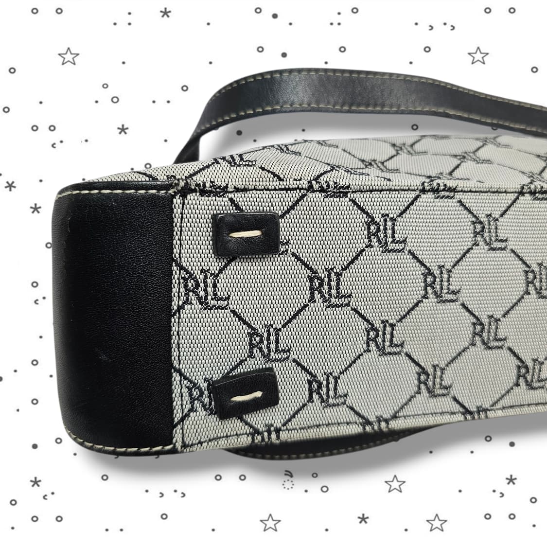 Ralph Lauren 랄프로렌 모노그램 캔버스 숄더백 상품이미지6