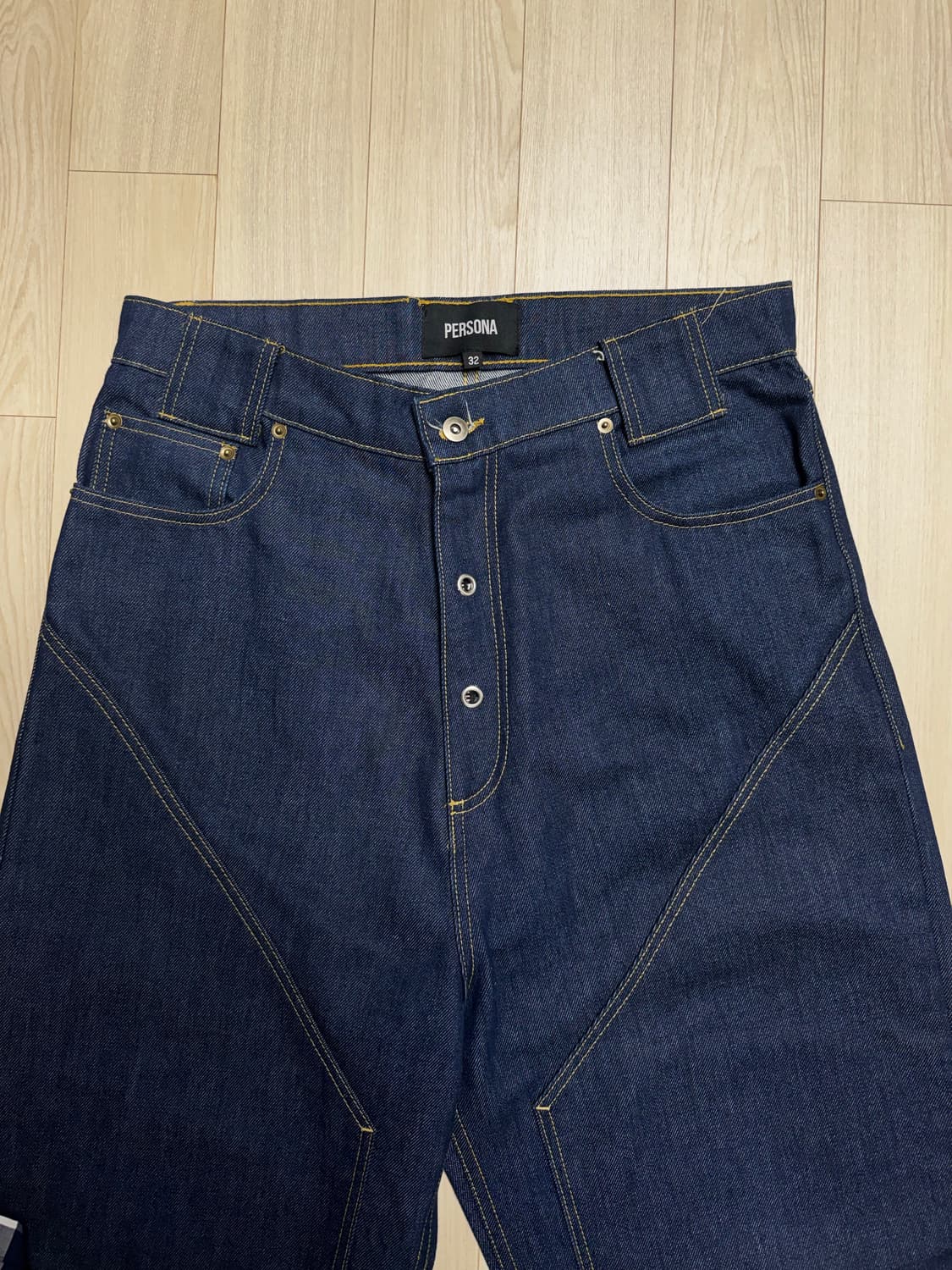 Persona 페르소나 더블니 데님 상품이미지3