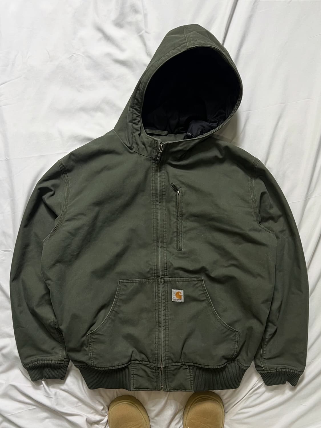 칼하트 모스그린 액티브 자켓 상품이미지1