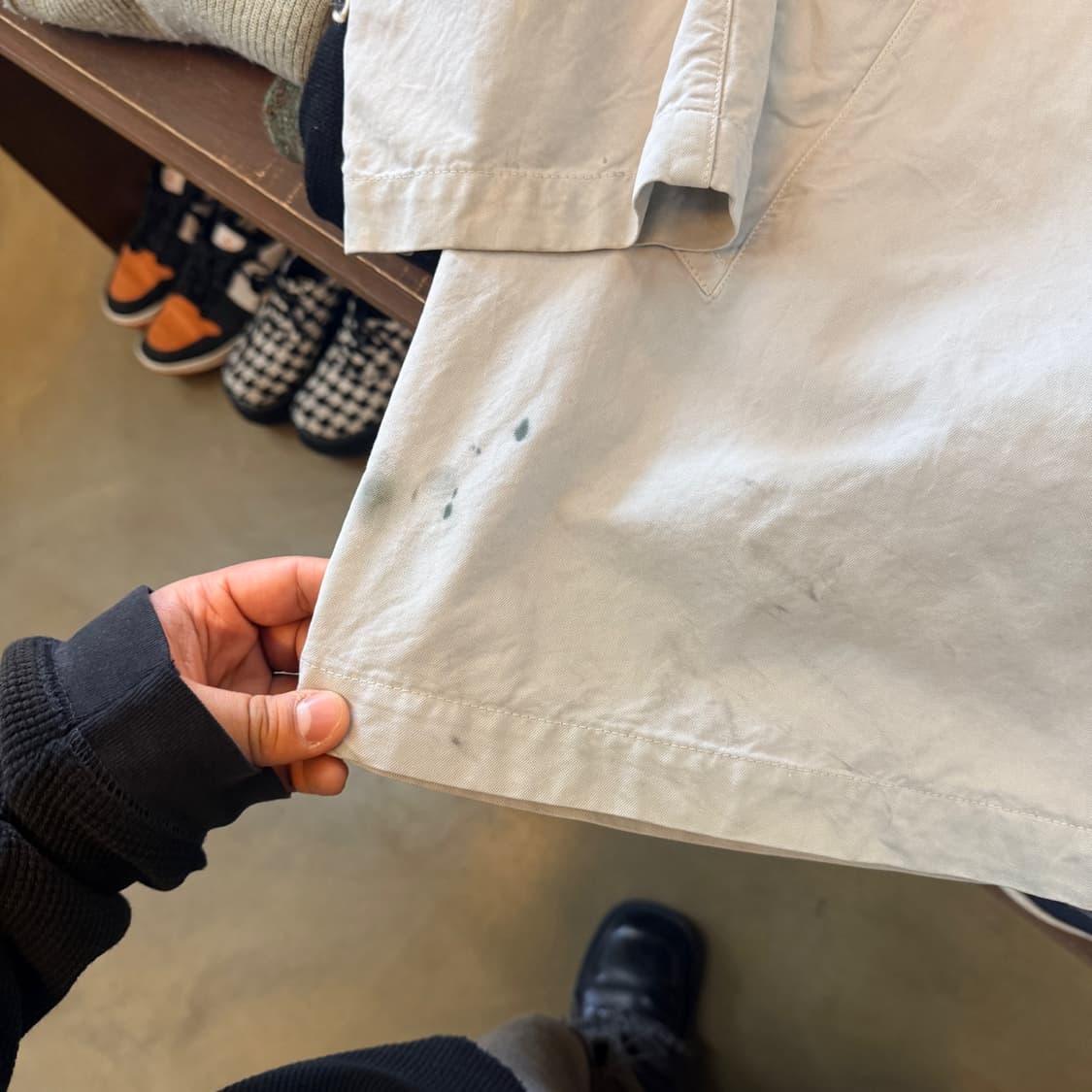 CP COMAPNY 씨피컴퍼니 이탈리아생산 중기장 코트 자켓 L XL 상품이미지4